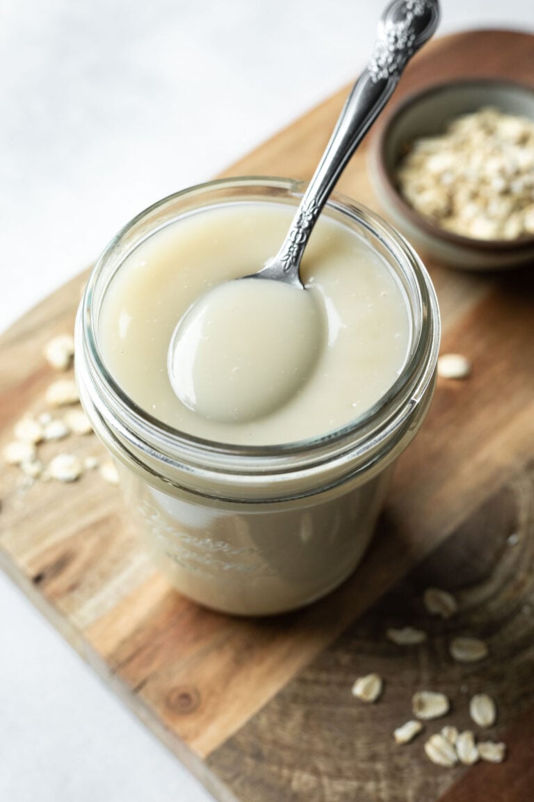 Sweetened Condensed Oat Milk My Quiet Kitchen