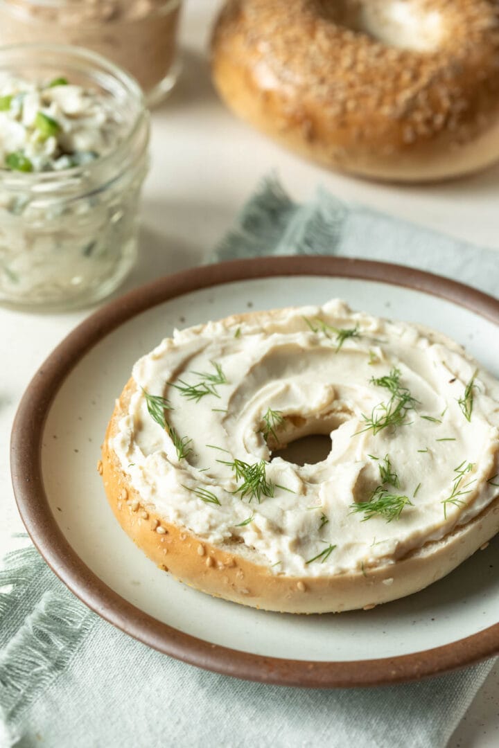 Vegan Cream Cheese With Oat Milk and Tofu (No Oil or Nuts) - My Quiet