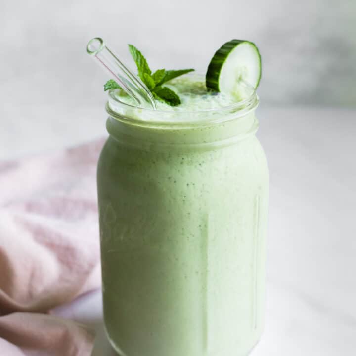 Cucumber Smoothie With Spinach My Quiet Kitchen