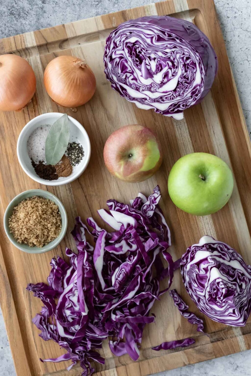 Slow Cooker Rotkohl (German Red Cabbage) - My Quiet Kitchen