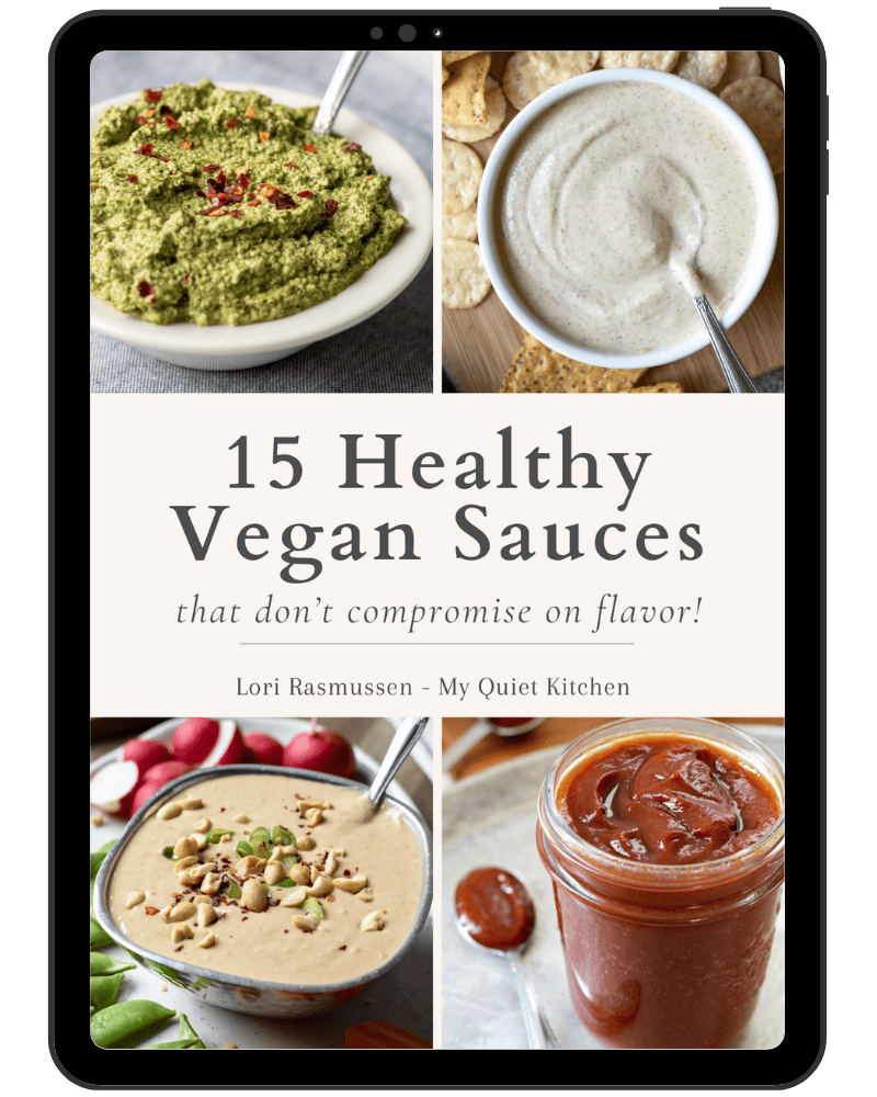 Healthy Vegan Peanut Sauce and Dip - My Quiet Kitchen