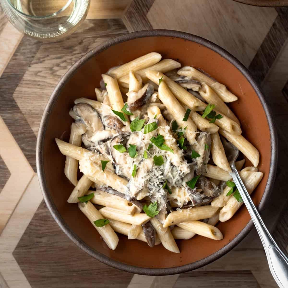 Vegan Shiitake Mushroom Pasta-image