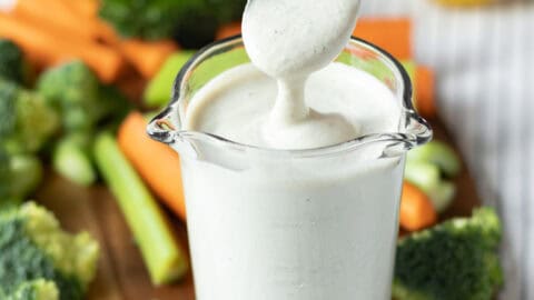 ranch dressing recipe without sour cream 2 Minute Ranch Dip