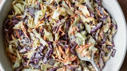 Vegan Coleslaw From Scratch (No Mayo) Vegan Coleslaw From Scratch (No Mayo)